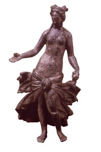 Statuett av Venus, sent på 1. eller 2. århundre e.Kr. (bronse)
